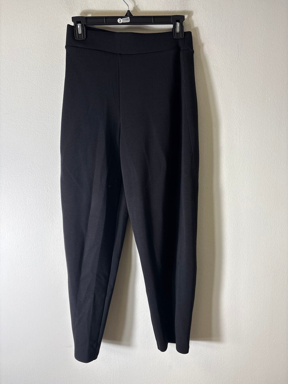 Spanx Black Sweat Pants Sz S